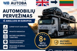 Automobilių gabenimas iš Lenkijos/Transport samochodowy z Polski