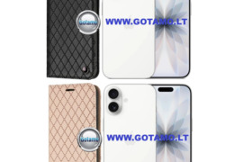 Dalton magnetiniai dėklai knygelės Apple iPhone 17 WWW.GOTAMO.LT
