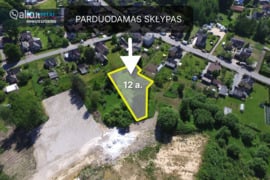 12.0 a sklypas Kaunas, Palemonas, Verknės g.