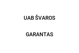 Vakarinės valytojos (-o) darbas