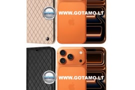Dalton magnetiniai dėklai knygelės Apple iPhone 17 Pro WWW.GOTAMO.LT