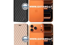 Dalton magnetiniai dėklai knygelės Apple iPhone 17 Pro Max WWW.GOTAMO.LT