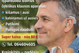 Klausos aparatai