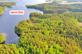 PARDUODAMAS SKLYPAS PRIE SMALVO EŽERO, SALOS KAIME ZARASŲ RAJONE