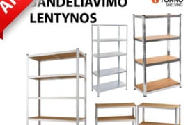 Sandėliavimo lentynos ir stelažai - Gera Kaina!
