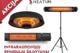 Infraraudonųjų spindulių šildytuvas