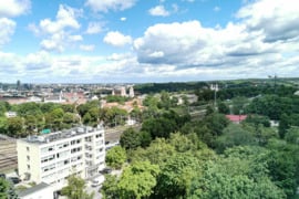 Erdvus 4 k.b. su išskirtine Vilniaus panorama