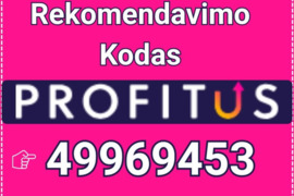 PROFITUS Rekomendavimo Kodas 49969453 - 25€ Dovana! (2026)