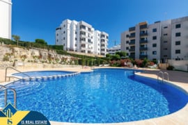 Apartamentas su bendru baseinu, Alicante provincijoje, San Miguel de Salinas mieste. 3 kambariai | 6