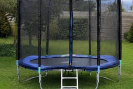 Sodo batutas 244 cm / su apsauginiu tinklu Naujas