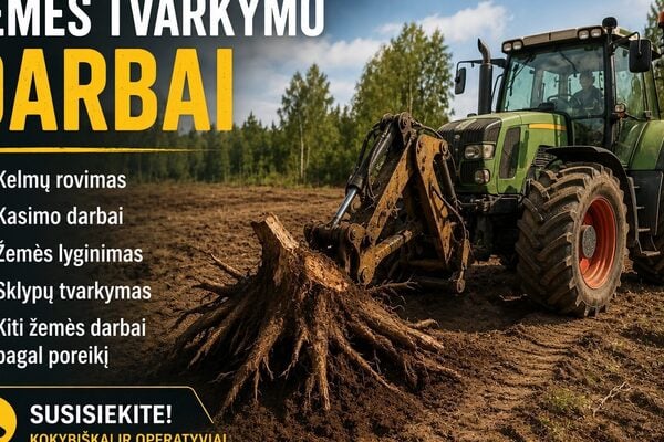 Žemes tvarkymo darbai
