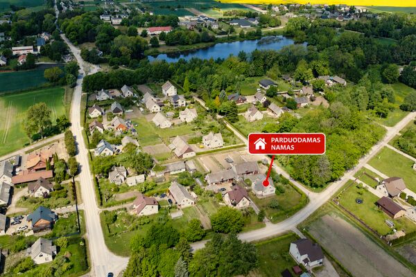 Parduodamas gyvenamasis namas su 20 arų sklypu Rūdaičiuose, Kretingos raj.
