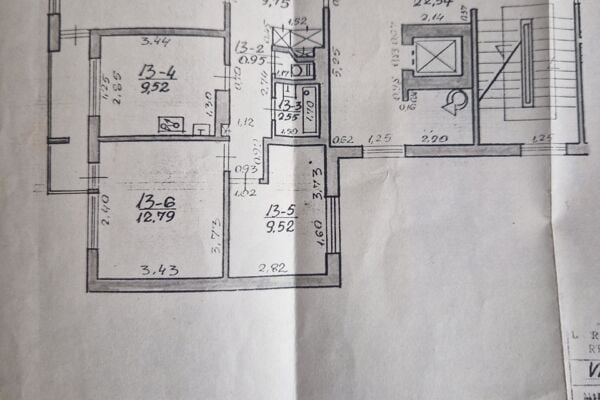 Parduodamas 3 kamb. butas Fabioniškėse, S.Stanevičiaus g