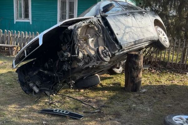 Dalimis, Audi A4 Sedanas Autodalys