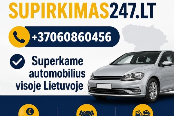 Auto Supirkimas Vilniuje Ir Visoje Lietuvoje