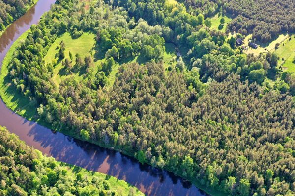 Sklypas prie Šventosios upės – Ažuožerių k., Anykščių r.