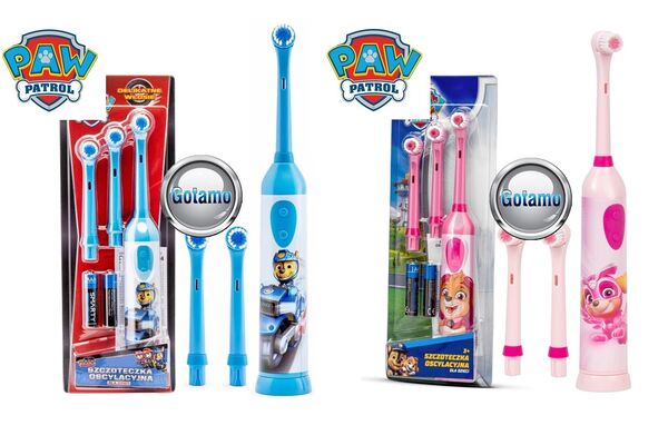 Paw Patrol elektriniai dantų šepetėliai WWW.GOTAMO.LT