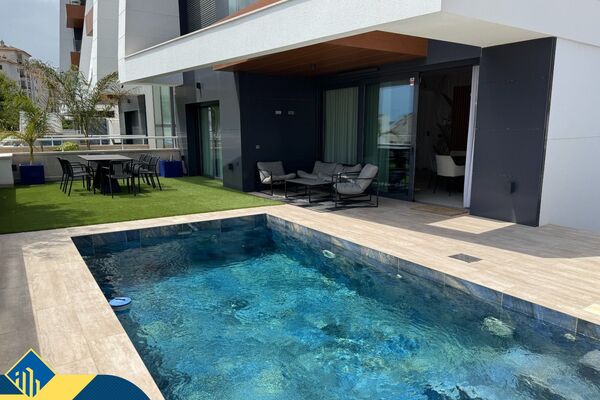 Apartamentas su bendru baseinu, Alicante provincijoje, Guardamar del Segura mieste. 4 kambariai | 71
