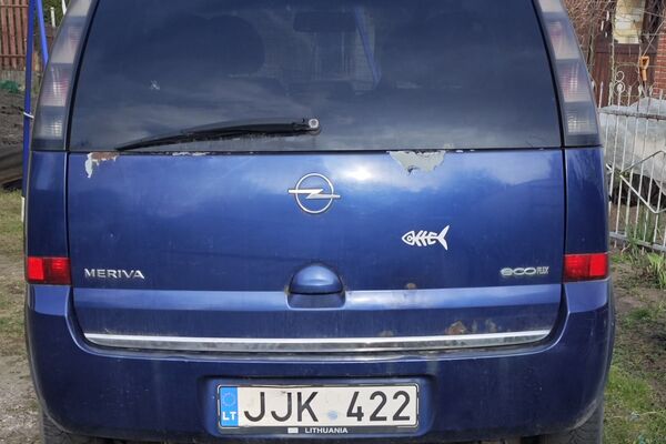 Opel Meriva lengvasis automobilis