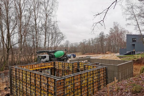 Pamatų įrengimas,pastatų statybą kiti statybų darbai