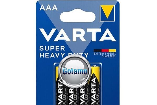 Aaa Lr03 3vnt Varta Super Heavy Duty baterijos elementai