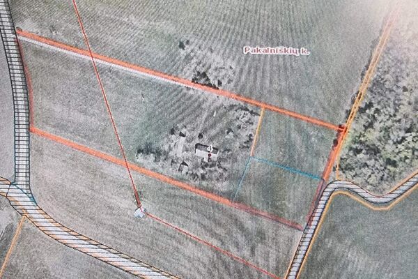 1700 a sklypas Skuodo r. sav., Pakalniškiai (Lenkimų sen.)