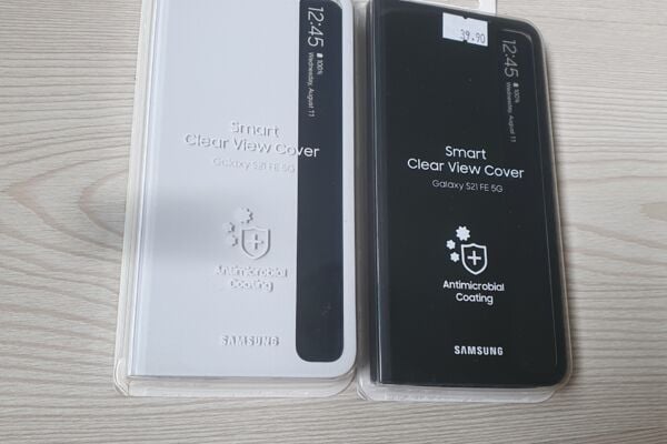 Samsung s21 fe originalus smart wiev dėklas