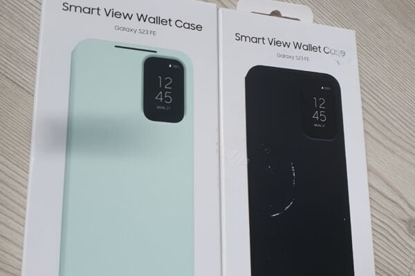 Samsung s23fe originalus samsung smart wiev dėklas