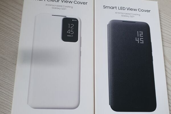 Samsung s22 plus originalus samsung smart wiev dėklas