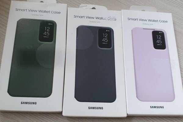 Samsung s23 plus originalus smart wiev dėklas