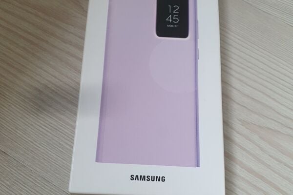Samsung s23 ultra originalus smart wiev dėklas