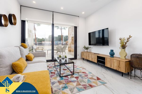 Bungalas su bendru baseinu, Alicante provincijoje, Rojales, Ciudad Quesada mieste. 3 kambariai | 78 