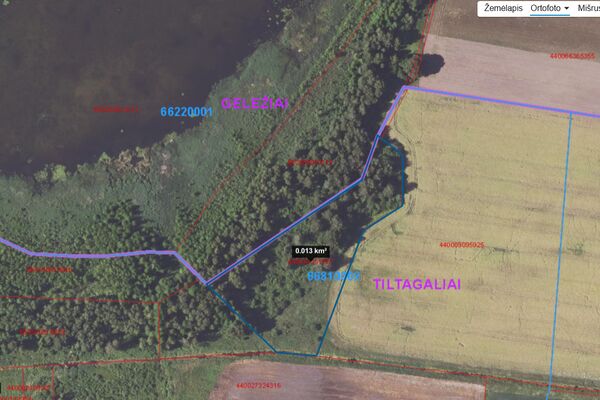 1,31ha sklypas prie Pukiškio ežero