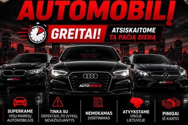 Automobiliu supirkimas Lietuvoje