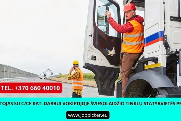 Ce vairuotojas Vokietijoje | 3500–4200 € į rankas | Su būstu