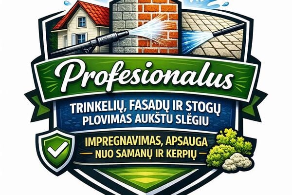 Profesionalus trinkelių plovimas atnaujinimas impregnavimas