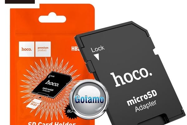 Micro SD (TF) į SD atminties kortelės adapteris Hoco HB22
