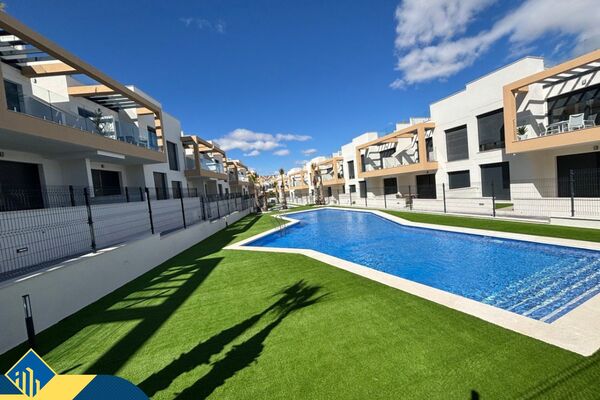Apartamentas su bendru baseinu, Alicante provincijoje, Orihuela Costa mieste. 3 kambariai | 60 m² | 