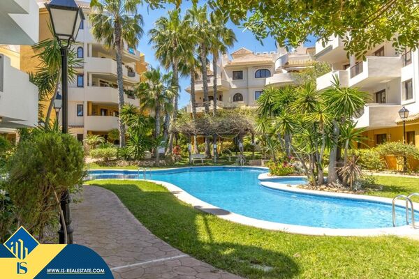 Penthouse apartamentas su bendru baseinu, Alicante provincijoje, Torrevieja mieste, Los Balcones raj