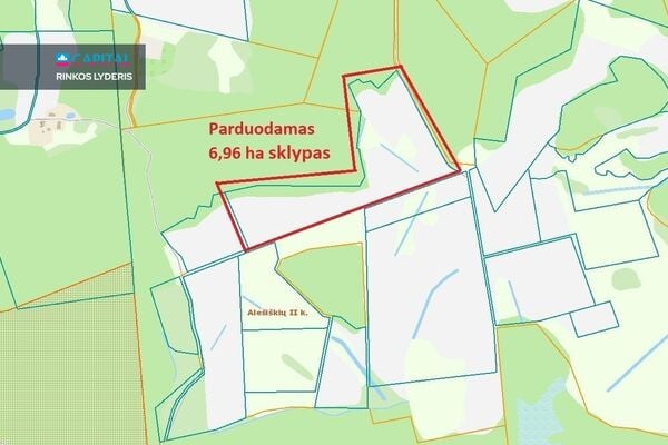 696.0 a sklypas Trakų r. sav., Alešiškės II