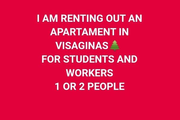 1 kamb. butas Visagino sav., Visaginas