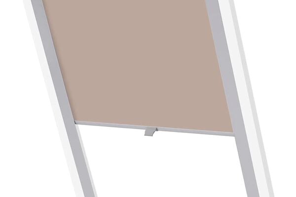 vidaXL Naktinis roletas, smėlio spalvos, MK08, GGL ir GGU