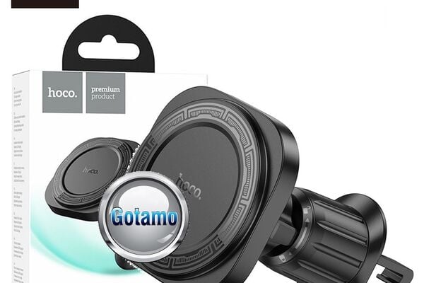 Prie grotelių tvirtinamas auto laikiklis telefonui Hoco Air Outlet MagSafe