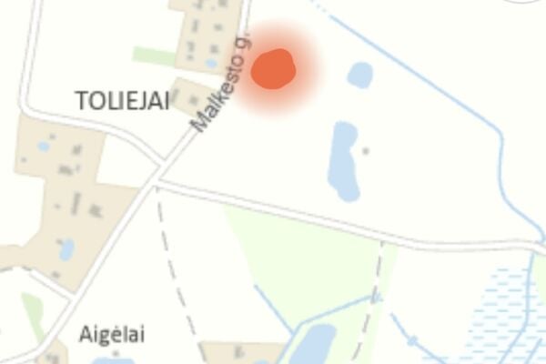 Parduodamas namų valdos sklypas Toliejuose