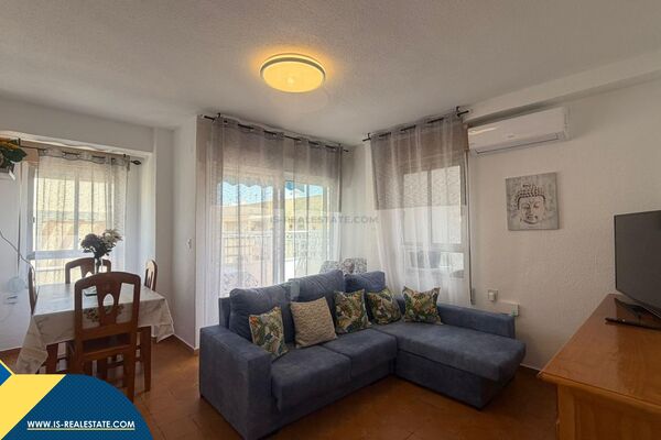 Penthouse apartamentas su terasa, Alicante provincijoje, Torrevieja mieste, Playa de los Locos rajon