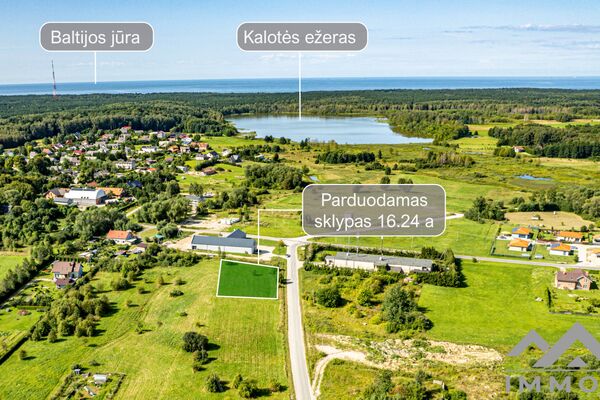 16.24 a sklypas Klaipėdos r. sav., Kalotė, Spalvų g.