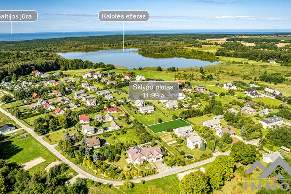 11.99 a sklypas Klaipėdos r. sav., Kalotė, A. Brako g.