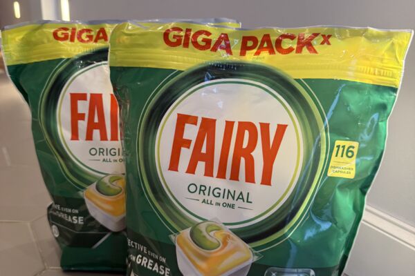 232 vnt. Fairy indaplovės tablečių
