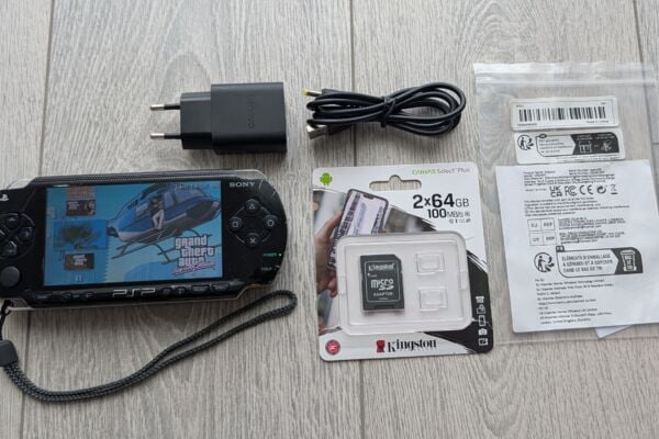 Atrištas Psp Fat 1003 64gb + 60 žaidimu