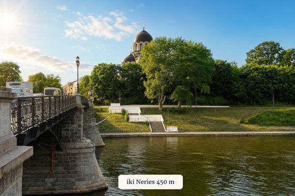 3 kamb. butas Vilnius, Naujamiestis, Gedimino pr.